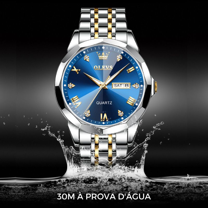 Relógio Feminino Olevs Diamond | (Edição limitada)