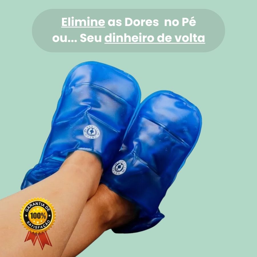 TermoPRO® | Pantufa em Gel Térmica Alivia Dor