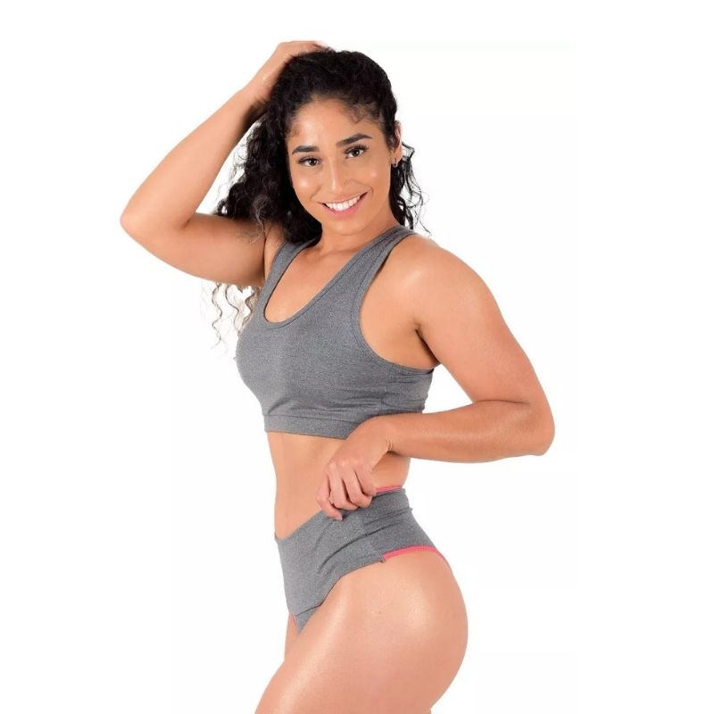 Kit 10 SculpFit High Waist Fitness-Höschen - Lagerräumung