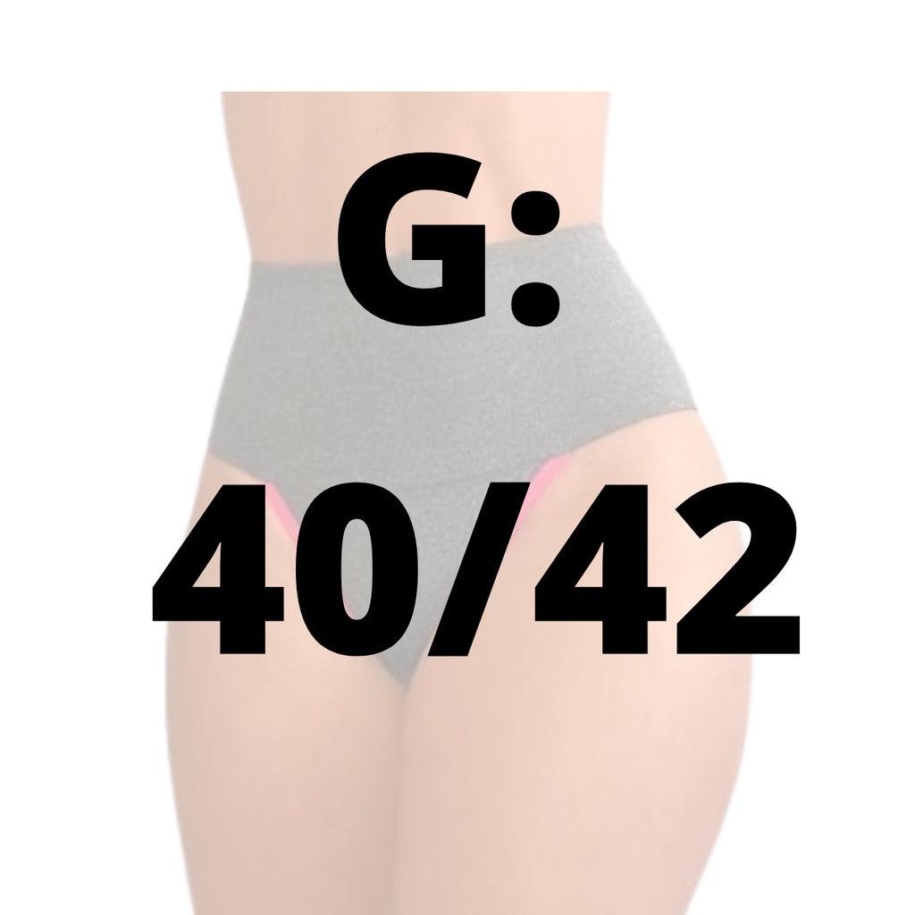 Kit 10 SculpFit High Waist Fitness-Höschen - Lagerräumung