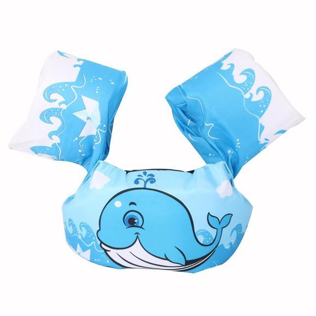 Colete Salva-Vidas Infantil Homologado - AquaKids - invisatu