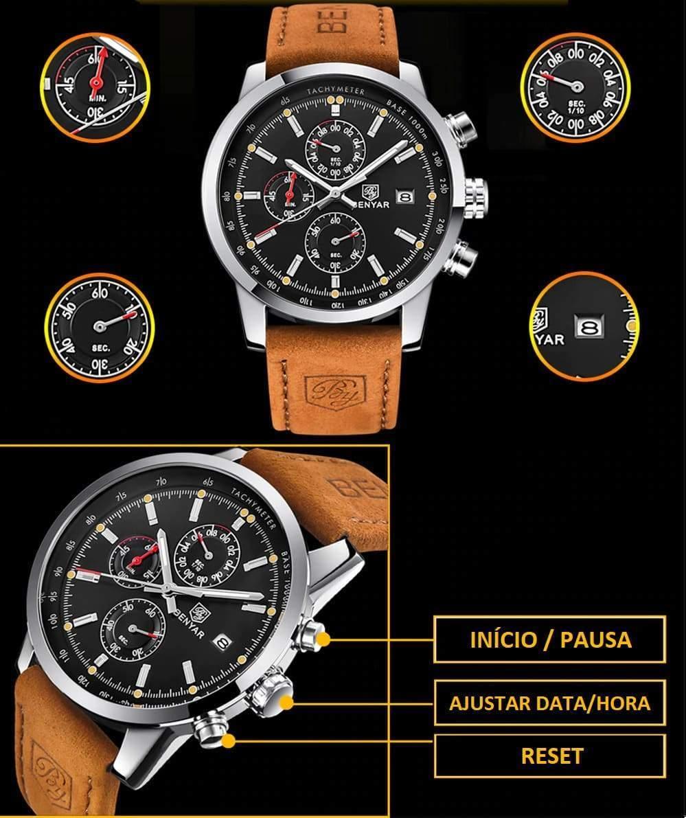Relógio Casual Masculino Beny - Original