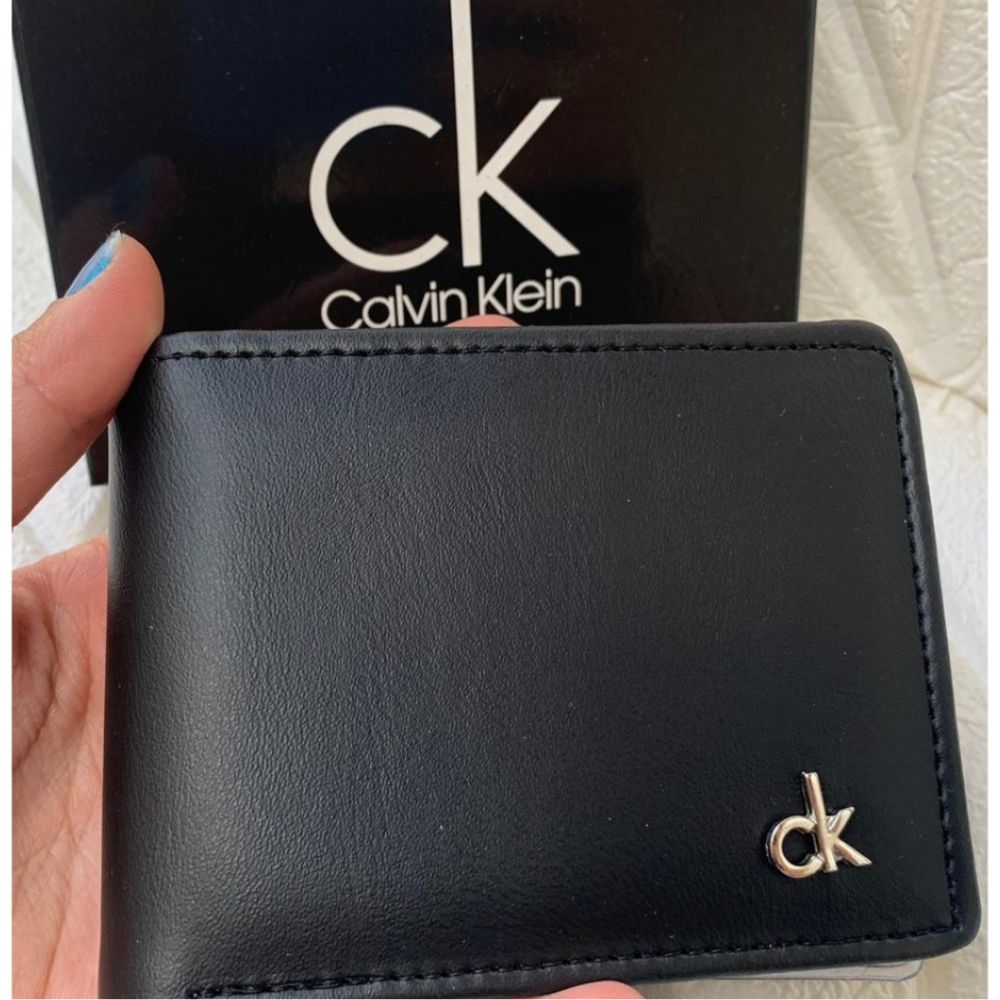 Schlanke Herren-Geldbörse aus Leder – Kostenloser Versand