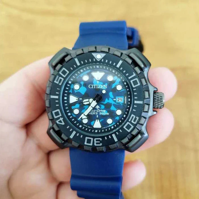 Relógio Masculino Citizen Promaster Tuna Eco-Drive a Prova d Água