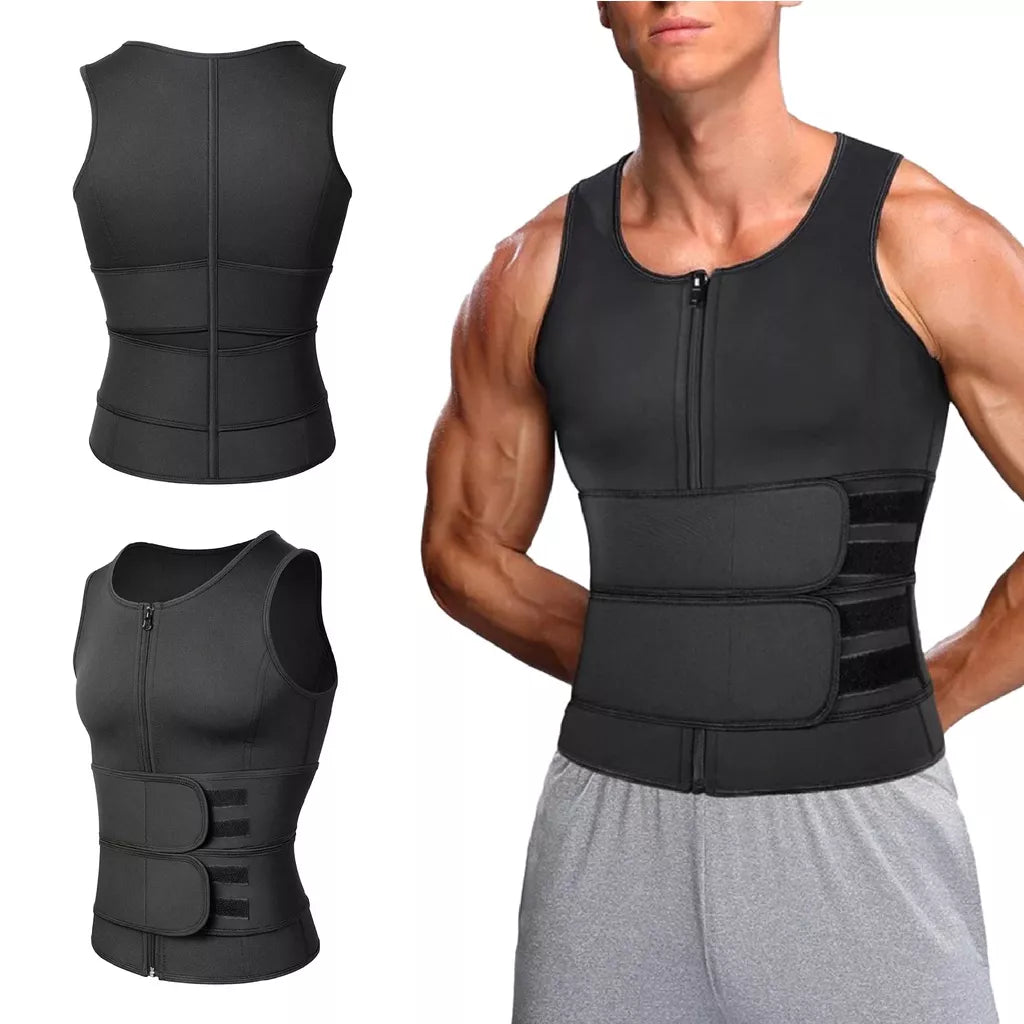 BodyTérmo® - Colete Termoativo Masculino - Reduz Barriga e Queima Calorias