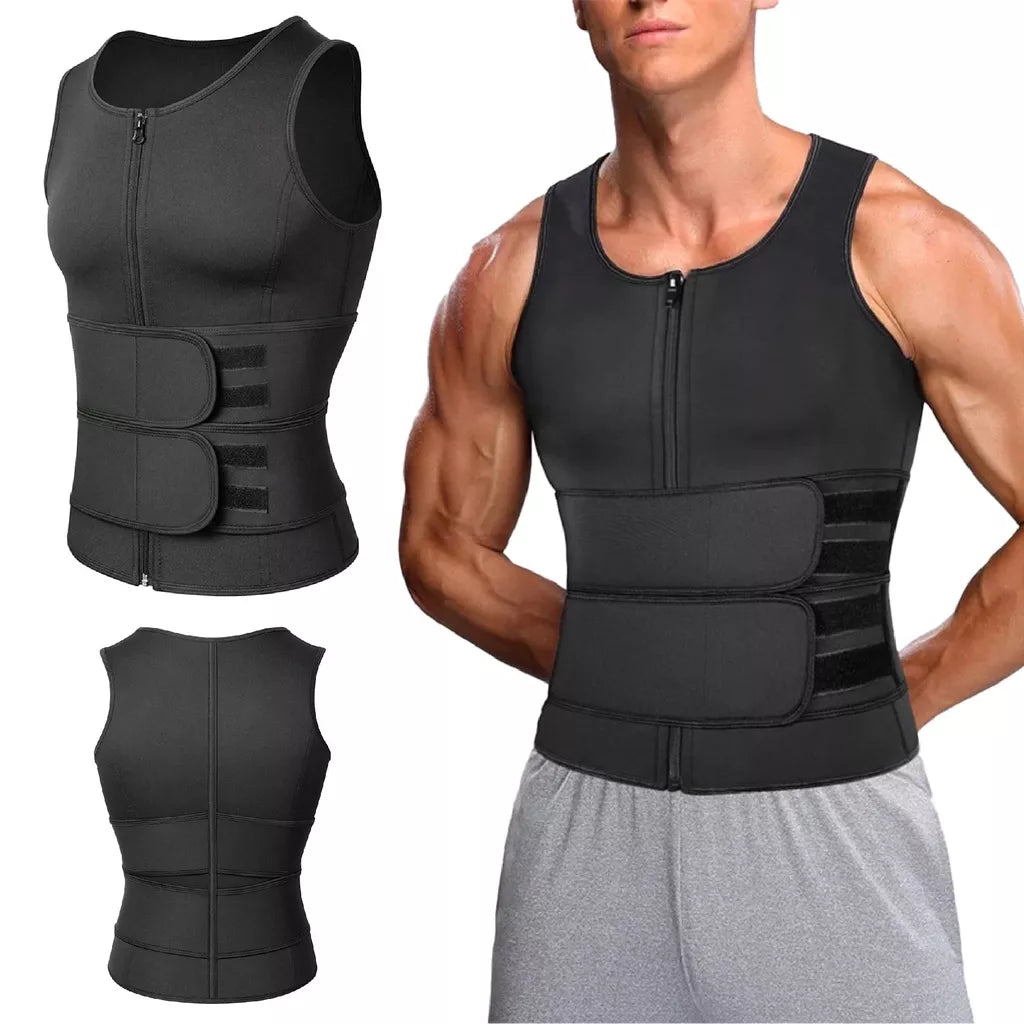 BodyTérmo® - Colete Termoativo Masculino - Reduz Barriga e Queima Calorias