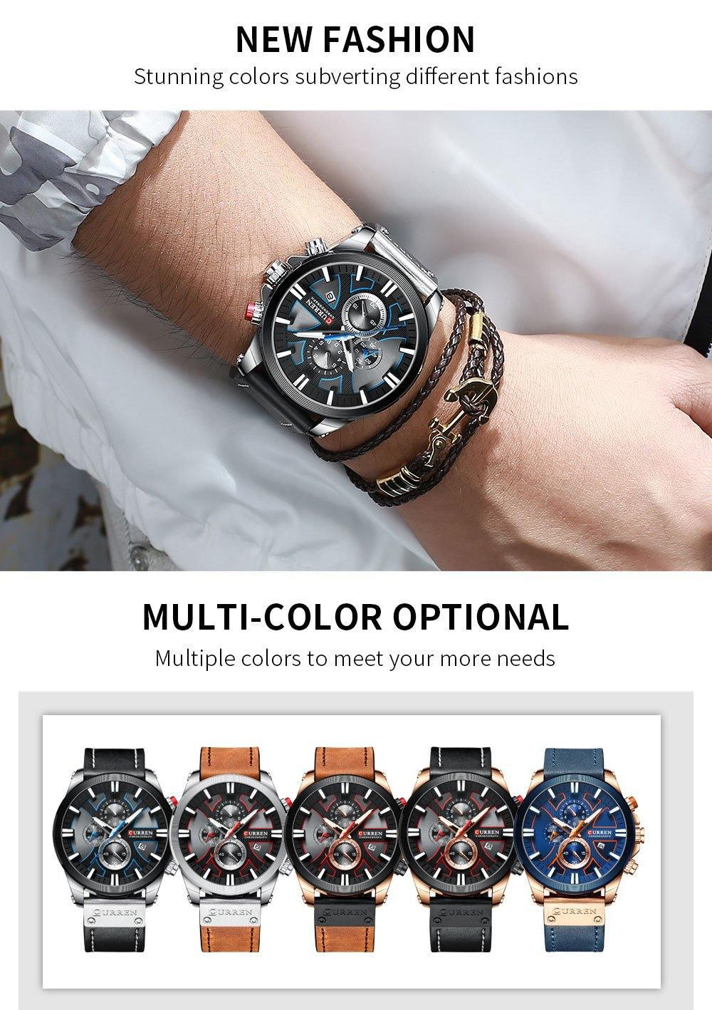 Relógio Casual Masculino Chronograph